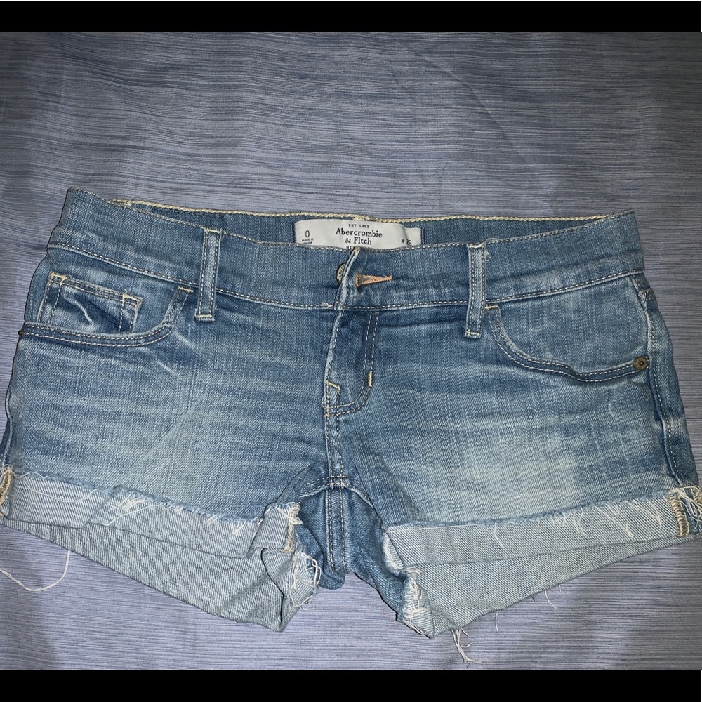 A&F jean shorts
